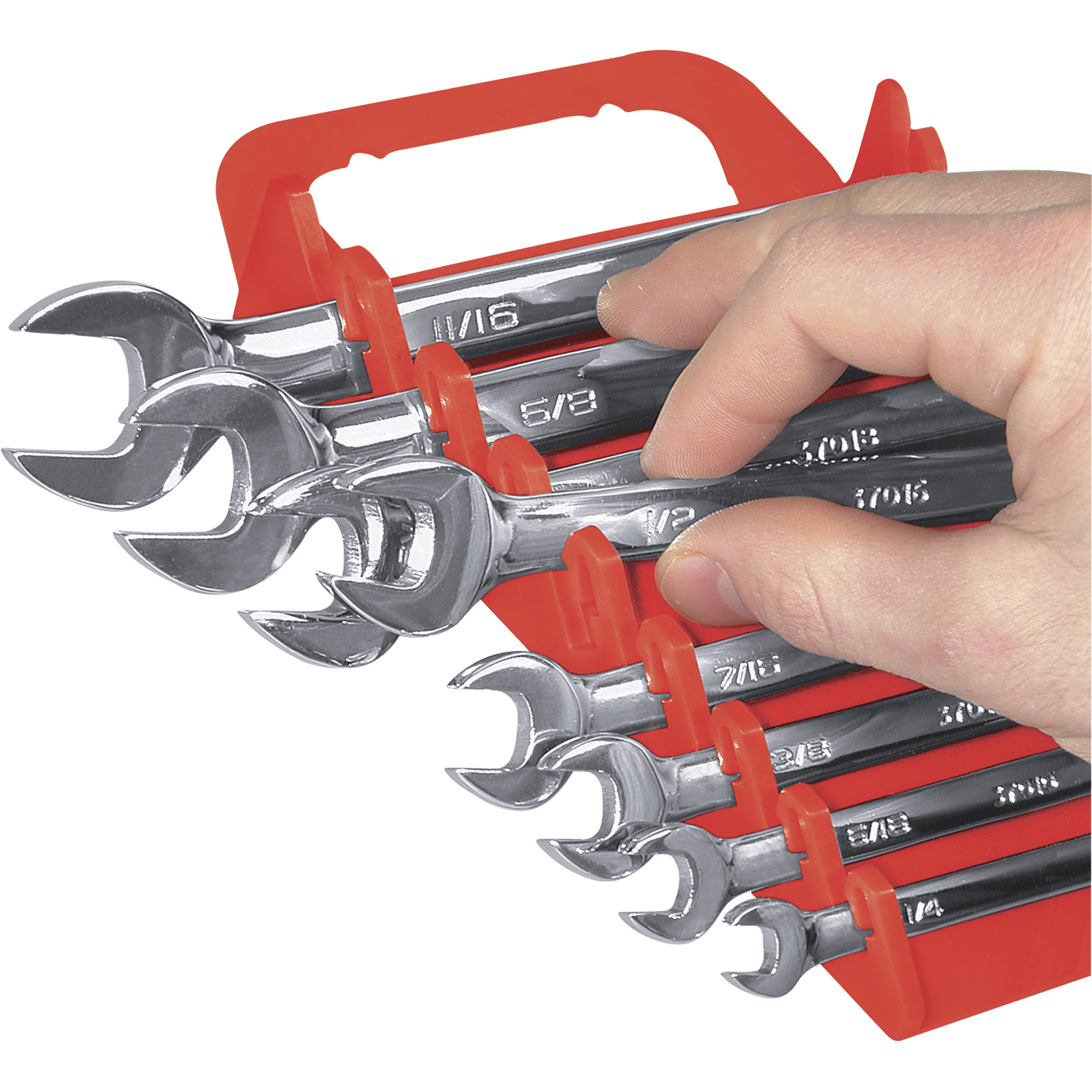 Ernst Manufacturing Wrench Gripper Organizer-- 15-Tool Capacity, Model# 5088